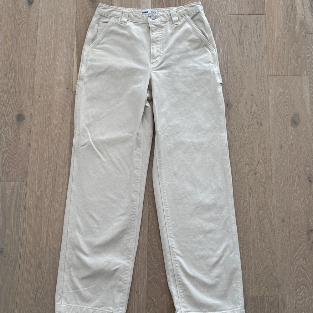 Aritzia TNA women’s Light Tan Cargo Pants